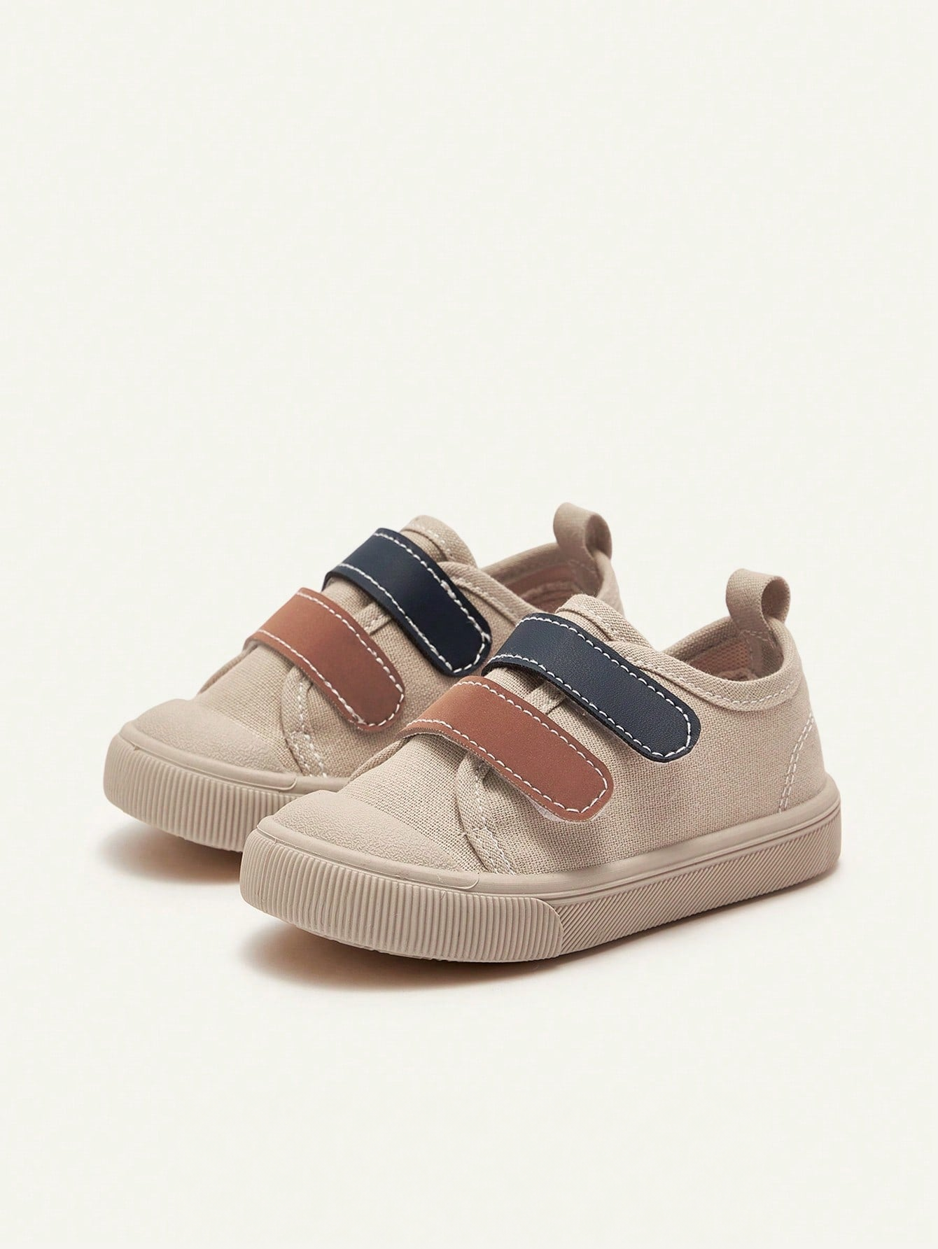 Tênis Infantil Menino Canvas Velcro Cáqui