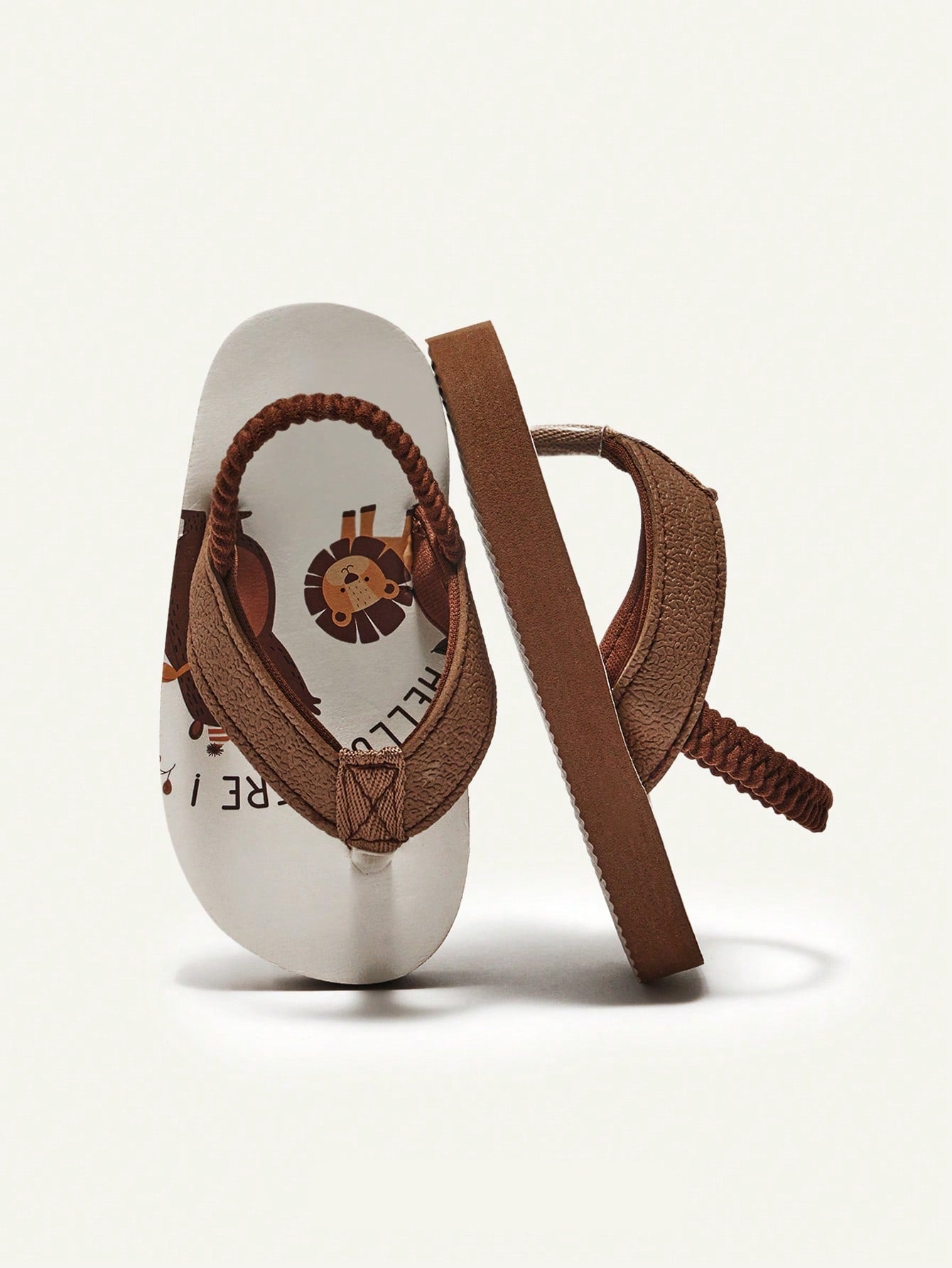 Chinelo Infantil Sandália Bebê Estampa Animal Cartoon Solado EVA