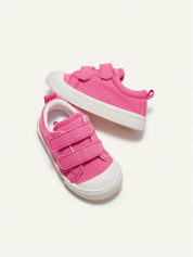 Tênis Infantil Feminino Casual Lona com Velcro