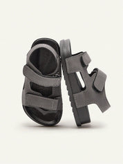 Sandália Infantil Masculina Papete Velcro Sola Macia