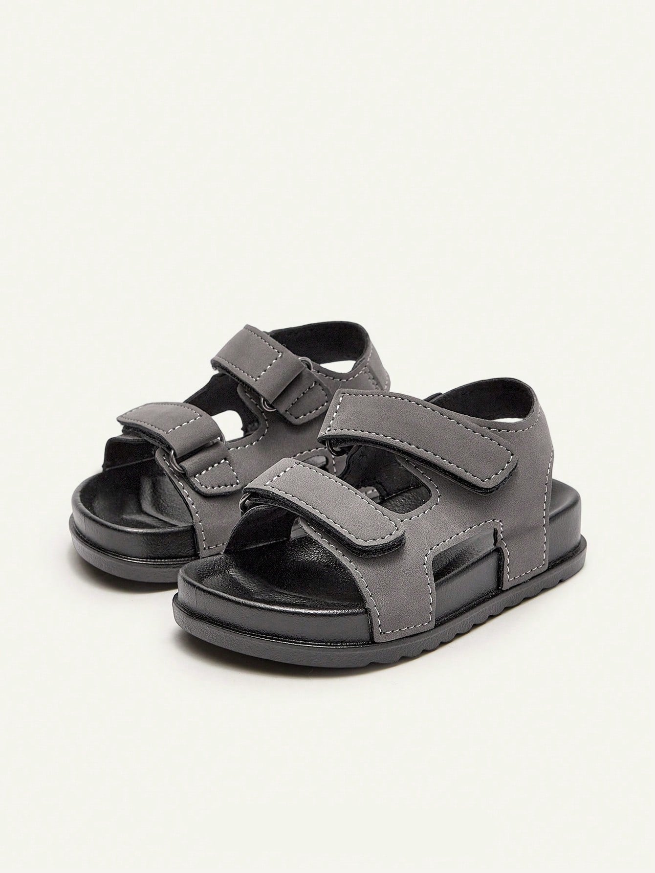 Sandália Infantil Masculina Papete Velcro Sola Macia