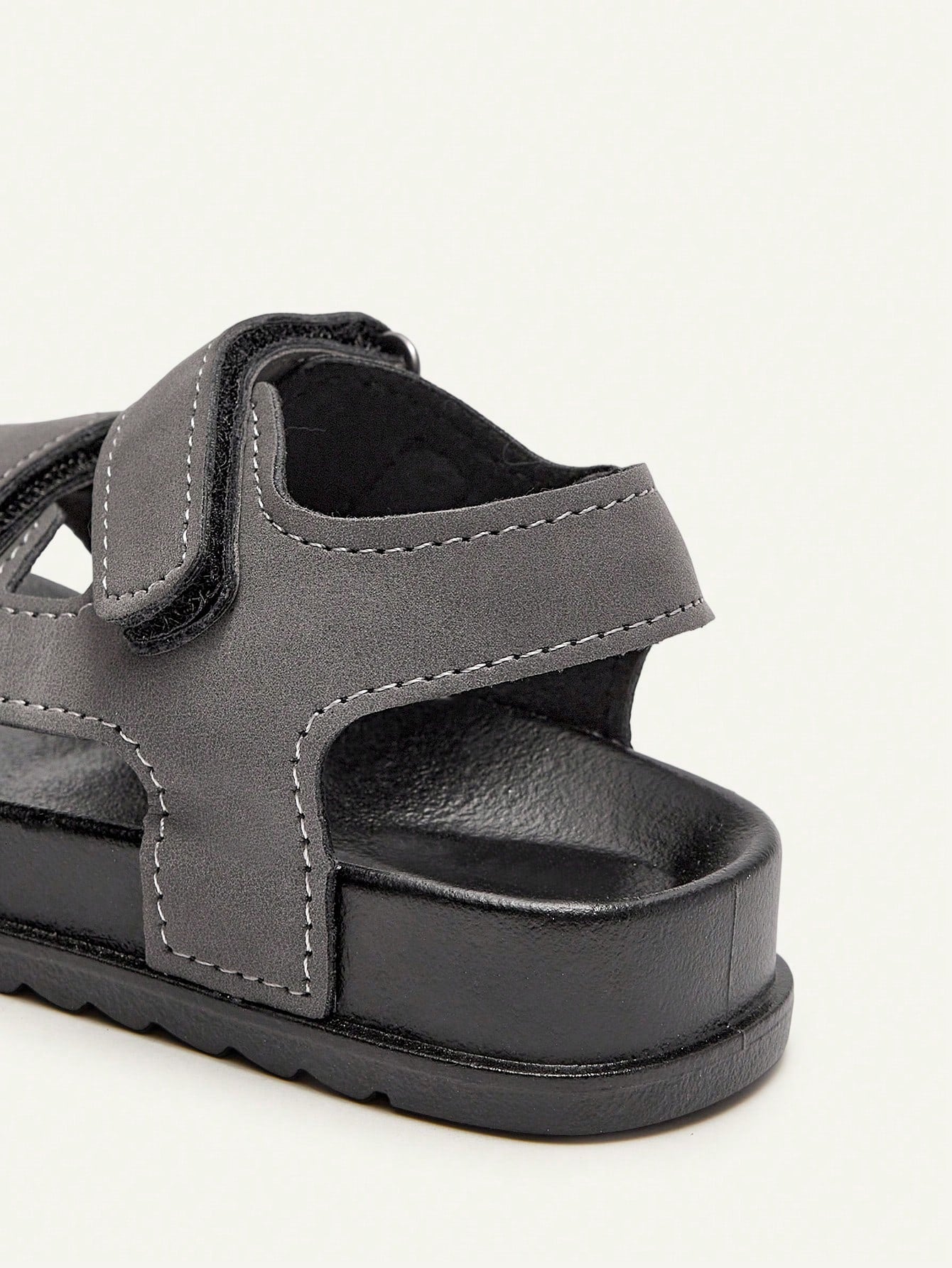 Sandália Infantil Masculina Papete Velcro Sola Macia