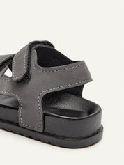 Sandália Infantil Masculina Papete Velcro Sola Macia