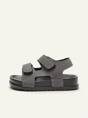 Sandália Infantil Masculina Papete Velcro Sola Macia
