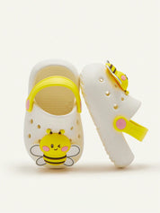 Sandália Infantil Bebê Estilo Clog Antiderrapante Leve
