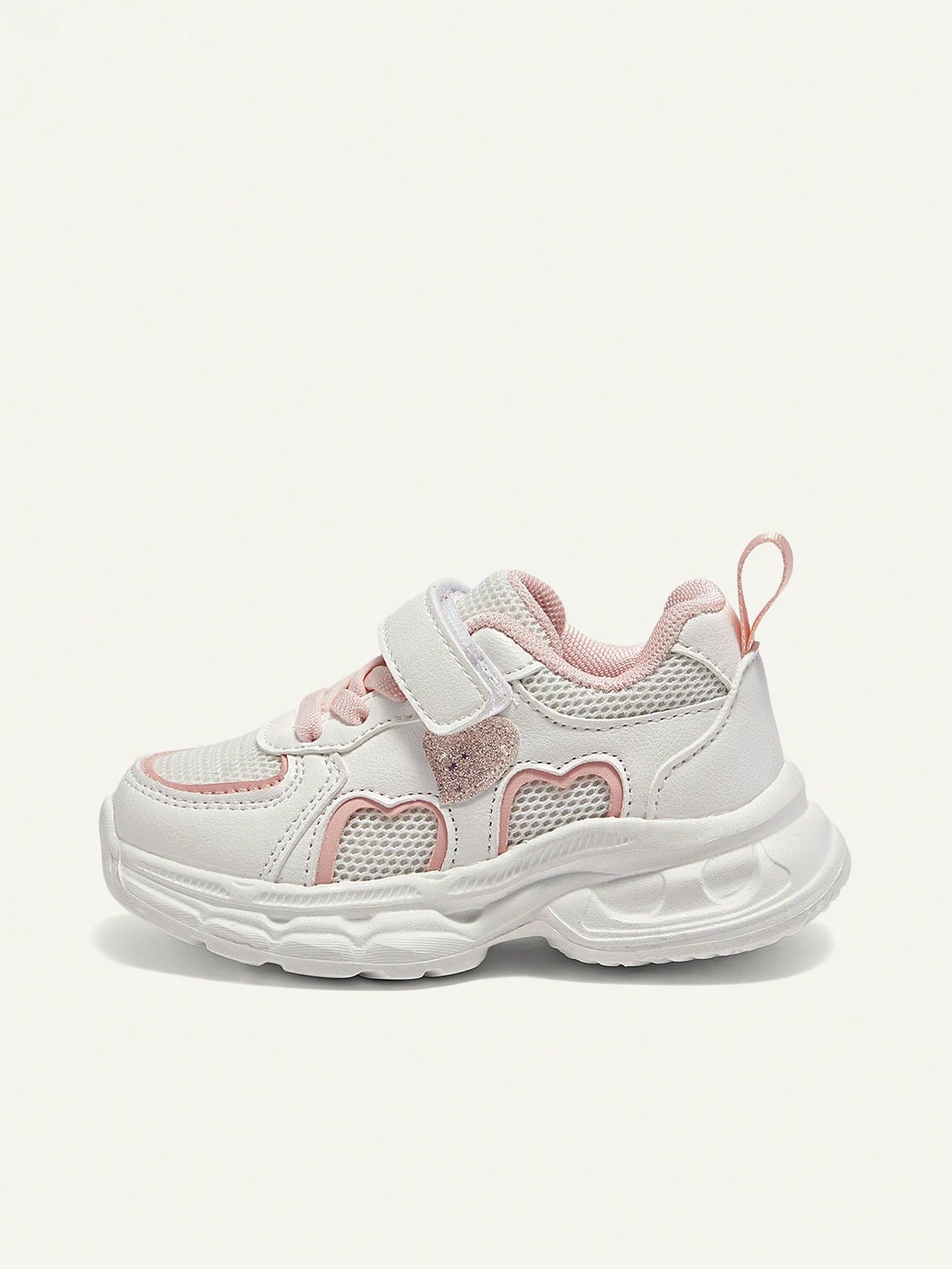 Tênis Infantil Feminino Chunky com Velcro e Cadarço