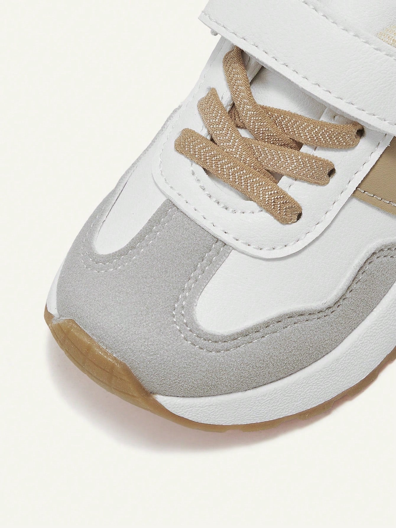Tênis Infantil Casual Velcro e Cadarço Couro