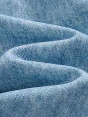 Conjunto 2 Peças Bebê Menina Top Listrado e Salopete Jeans Abelha Borboleta