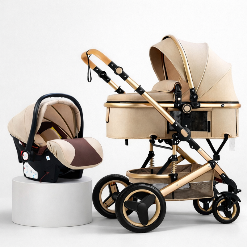 Belecoo Luxe 3 em 1 — Bege