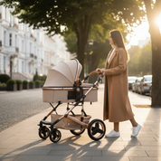 Belecoo Luxe 3 em 1 — Bege Rose Gold