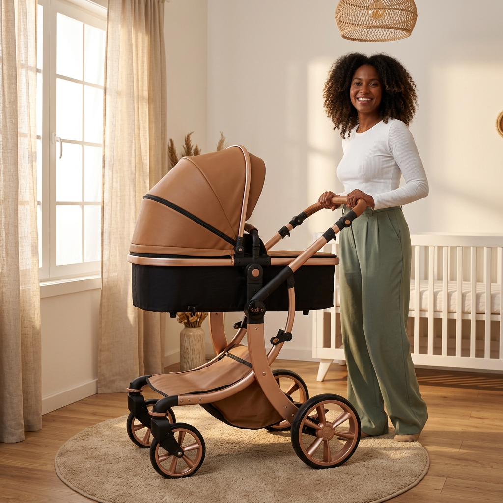 Carrinho de Bebê Kidilo 3 em 1 609C - Kabannas