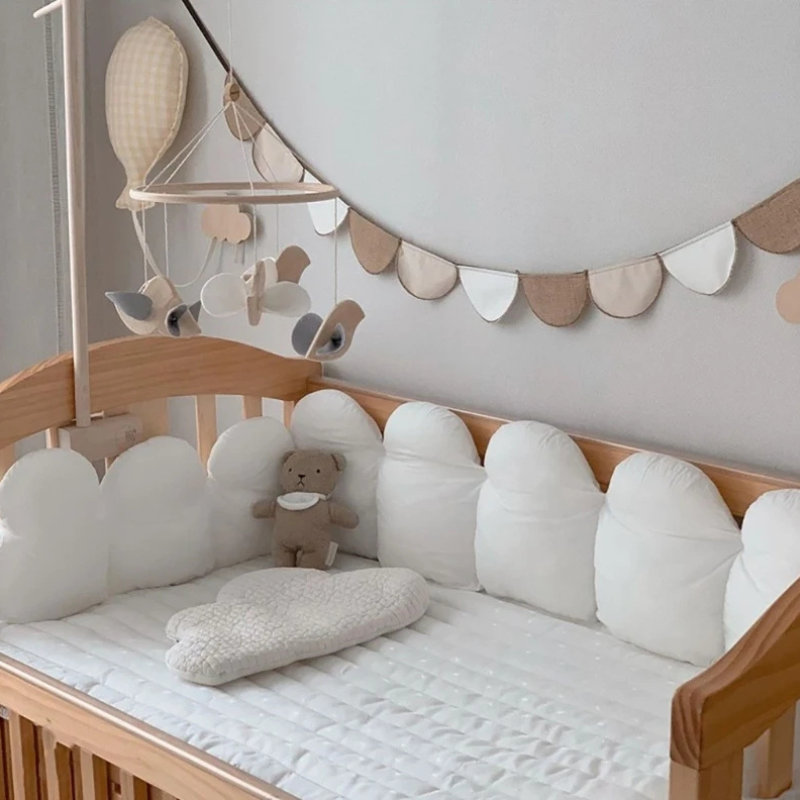 Guirlanda de Algodão para Decoração Infantil