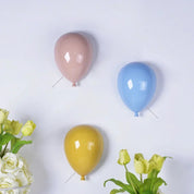 Pingente Balão de Cerâmica para Decoração Infantil