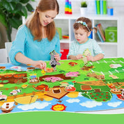 Conjunto Interativo de Placas de Feltro