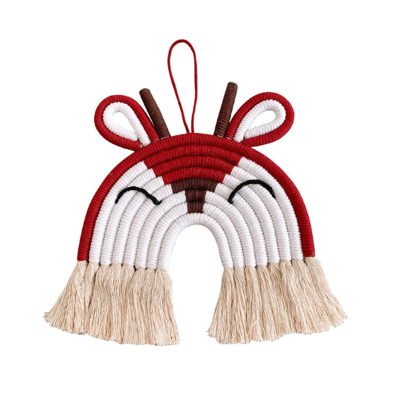 Pingente Arco-Íris Infantil em Tecido