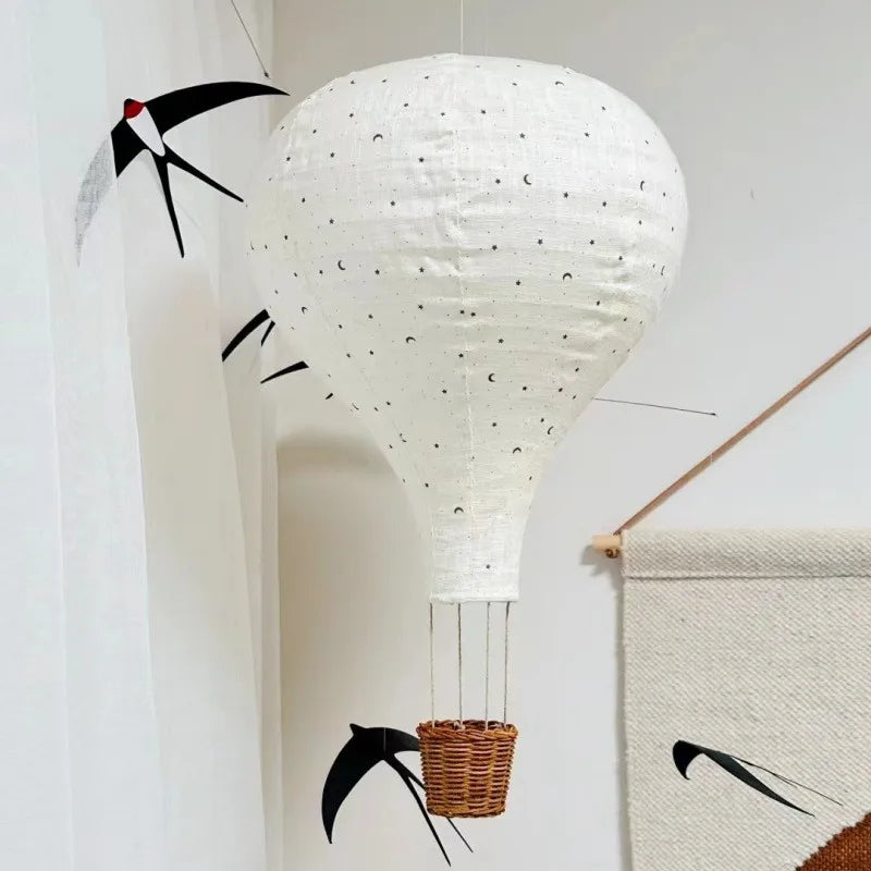 Decoração Infantil Balão de Ar Quente Estilo Nórdico