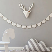 Guirlanda de Algodão para Decoração Infantil