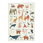 Mapa do Mundo Infantil em Lona para Decoração de Quarto