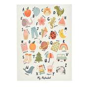 Mapa do Mundo Infantil em Lona para Decoração de Quarto