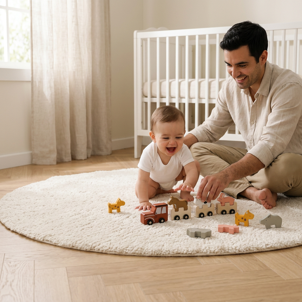 Trem Montessori de Madeira com Animais Brinquedo Educativo Infantil - Kabannas