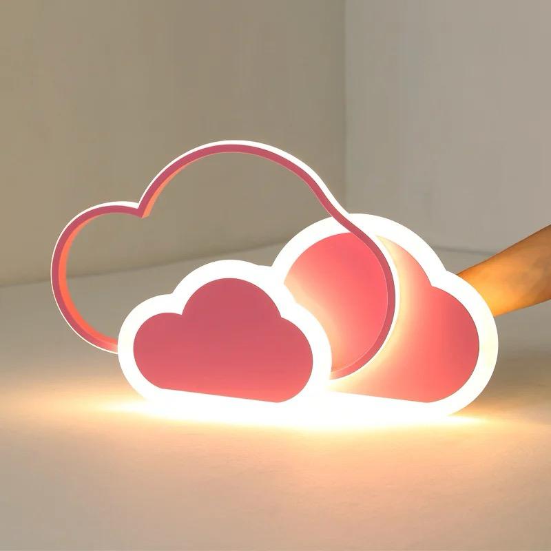 Luminária de Teto para Quarto Infantil LED Nuvens