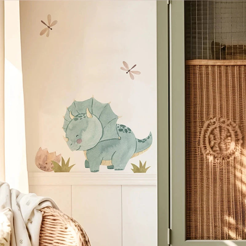 Adesivos de Parede Dinossauro para Quarto Infantil Adesivos de Parede 02 Kabannas 