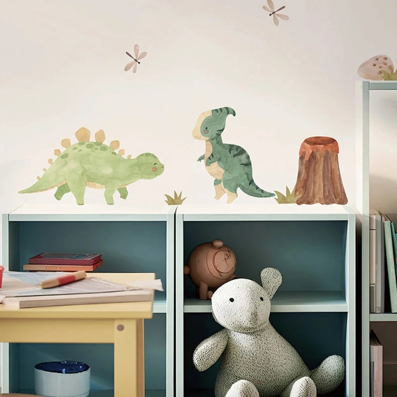 Adesivos de Parede Dinossauro para Quarto Infantil Adesivos de Parede 02 Kabannas 