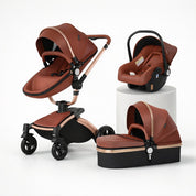 Agape Luxe 3 em 1 — Marrom Carrinho de Bebê 23 Kabannas 
