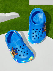 Babuche Infantil Menino Patrulha Canina Azul com Luz - Azul