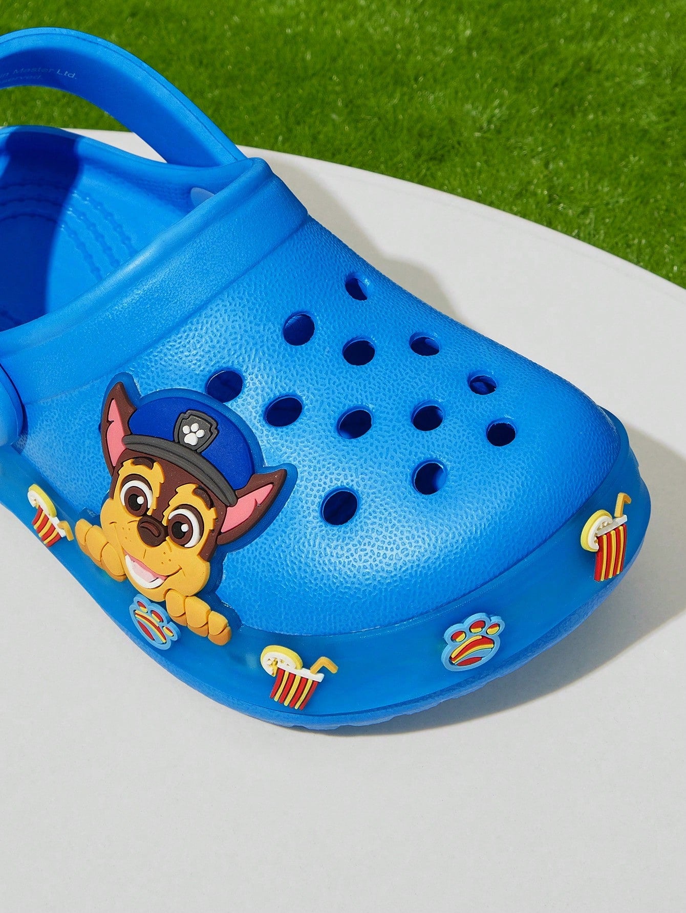 Babuche Infantil Menino Patrulha Canina Azul com Luz - Azul