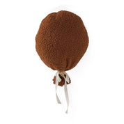 Balão Decorativo de Veludo para Quarto Infantil Móbiles de Parede 01 Kabannas Marrom 