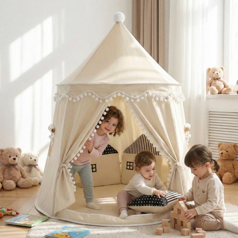 Barraca infantil Castelo Dobrável para Brincar