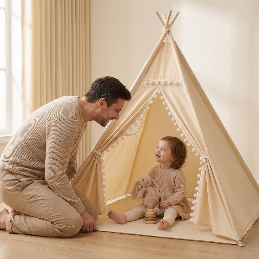 Barraca Infantil Tipi Dobrável para Brincar Cabana Infantil 04 Kabannas 