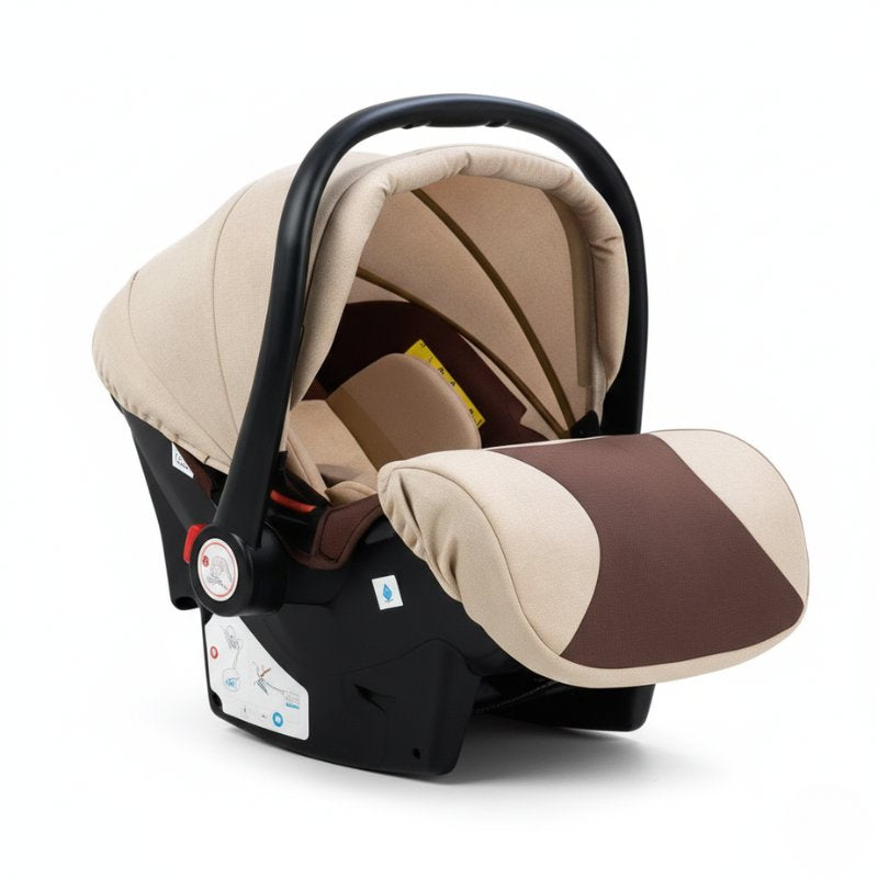 Belecoo Luxe 3 em 1 — Bege Carrinho de Bebê 26 Kabannas 