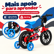 Rodinhas auxiliares da bicicleta Nathor Mechanic