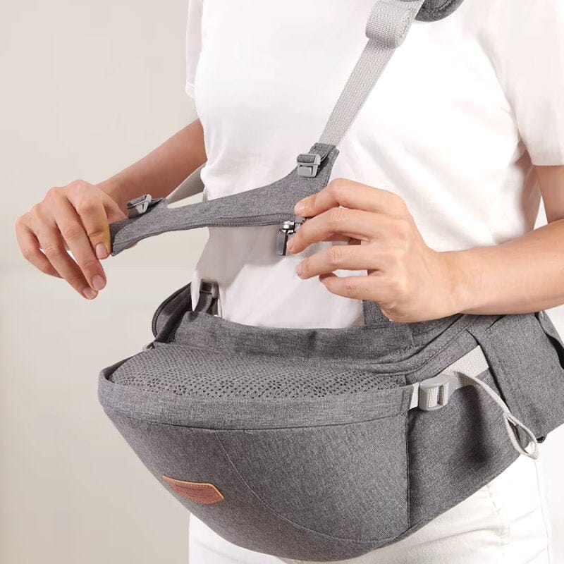 Bolsa Canguru Ergonômico Unilateral Porta-Bebê 01 Kabannas 