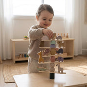Brinquedo Montessori de Equilíbrio em Madeira Blocos Educativos Infantil Brinquedos de Madeira 11 Kabannas 