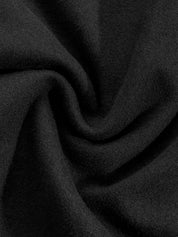 Calça Gestante 2 em 1 com Saia Sobreposta e Cós Alto - Preto