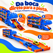 Como funciona o caminhão dinossauro 2 em 1