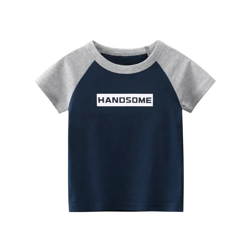 Camiseta Infantil Estampada de Algodão Camiseta Infantil 01 Kabannas Charmoso 1-2 Anos 