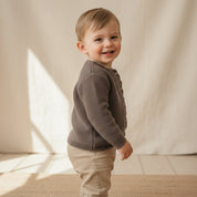 Cardigan de Algodão Vintage para Bebês Moda Vintage Infantil 02 Kabannas 