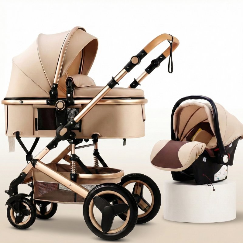 Carrinho de Bebê 3 em 1 - Belecoo