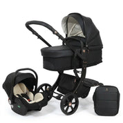 Carrinho de Bebê Kidilo 3 em 1 609C Carrinho de Bebê 200 Kabannas Preto 