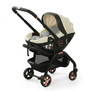Carrinho de Bebê Kidilo 3 em 1 S366 Carrinho de Bebê 400 Kabannas Bege 