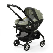 Carrinho de Bebê Kidilo 3 em 1 S366 Carrinho de Bebê 400 Kabannas Verde oliva 