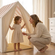Casinha de Brincar Infantil com Janelas e Cortinas Cabana Infantil 05 Kabannas 