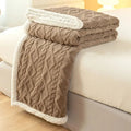 Cobertor Casal de Tapeçaria Kabannas Cobertor Casal - Cáqui 150 x 200 CM 