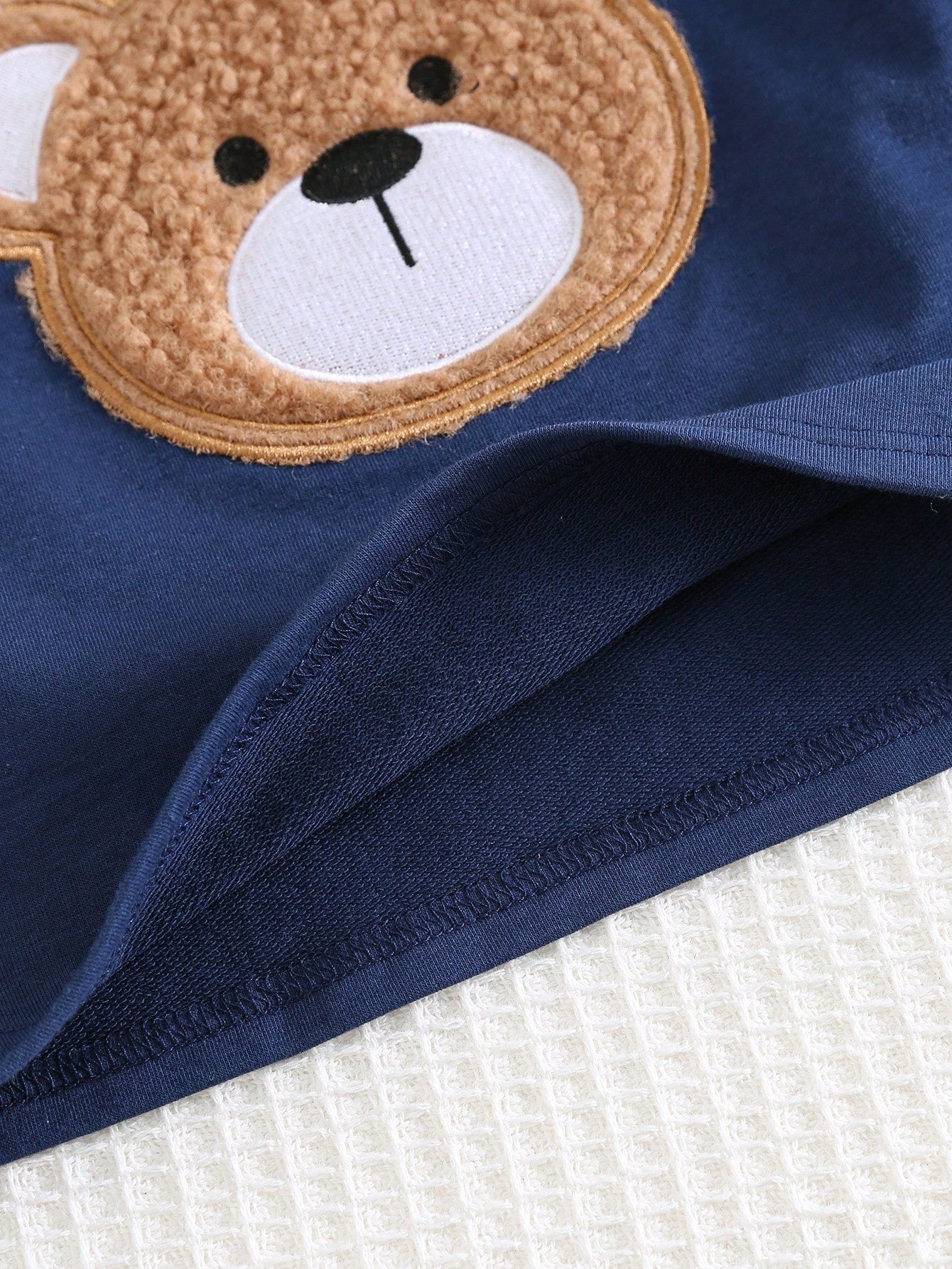 Conjunto 2 Peças Bebê Menino Camiseta Manga Curta Urso e Shorts Listrado 001 Conjunto Menino 08 Kabannas 