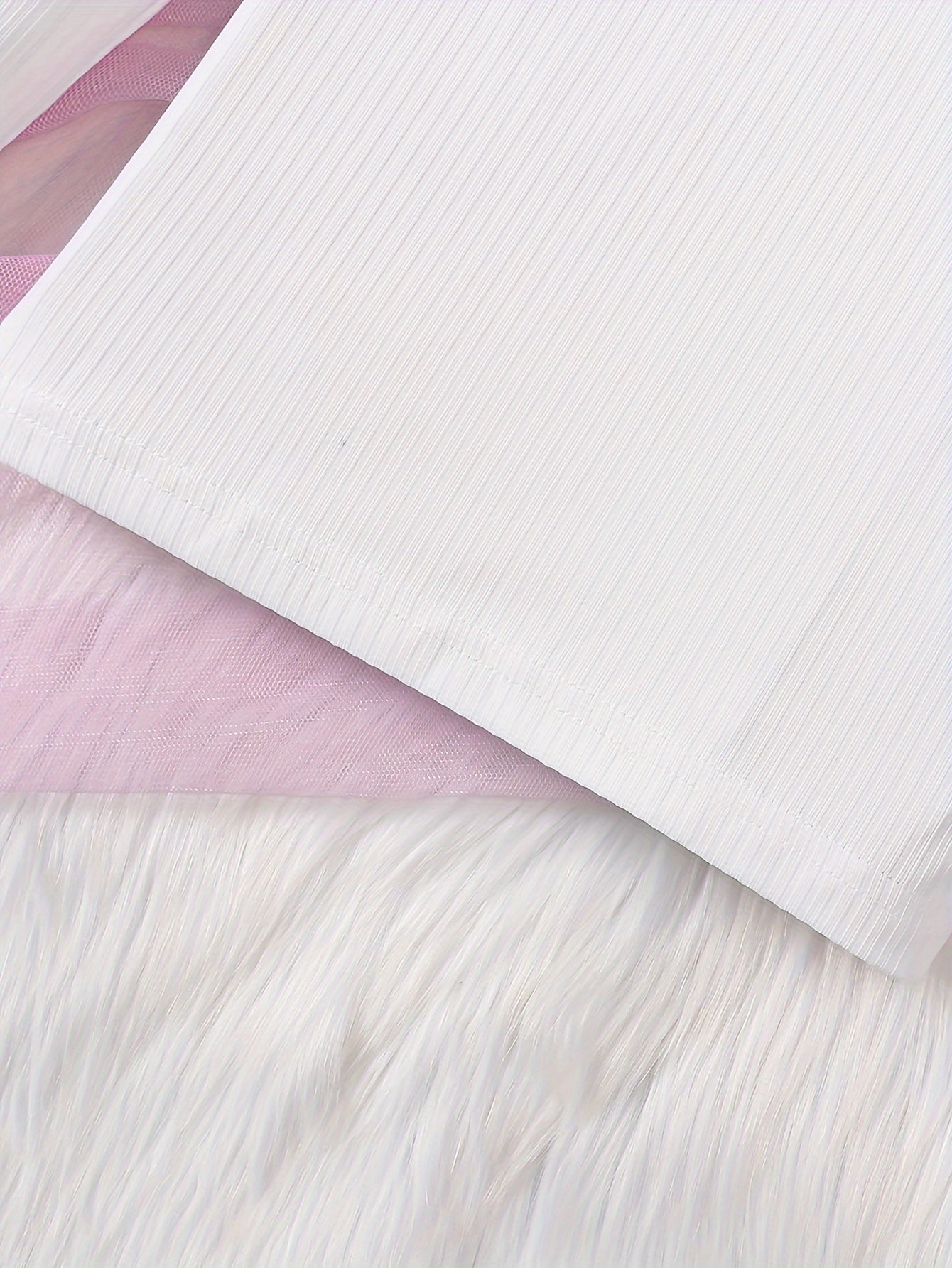 Conjunto 2 Peças Infantil Menina Blusa Canelada Manga Longa com Babado e Saia Cotelê com Laço Conjunto Menina 23 Kabannas 