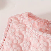Conjunto 3 Peças Bebê Menina Cardigan com Babados Vestido Tule Borboleta e Tiara de Laço Conjunto Menina 10 Kabannas 